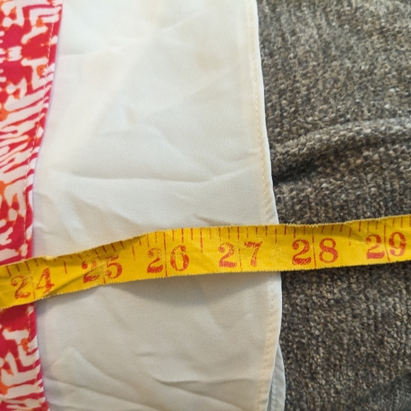 Cynthia Rowley sleeveless, layered top, size 2X - Picture 10 of 11